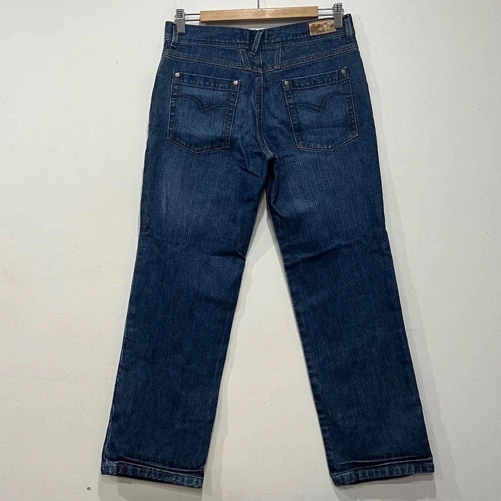 Lee Cooper Straight Leg Mid Dark Blue Denim size 30 - Picture 12 of 16